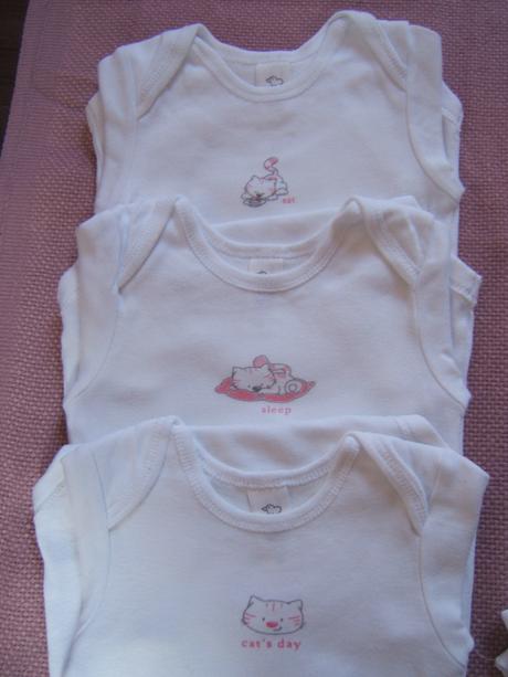 Bodynká 5 ks, c&a,68