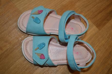 Sandálky, cupcake,25