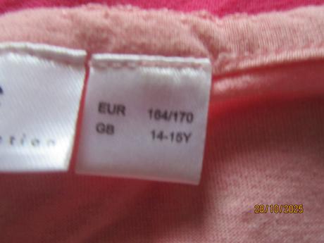 3 ks tričiek, bonprix,164