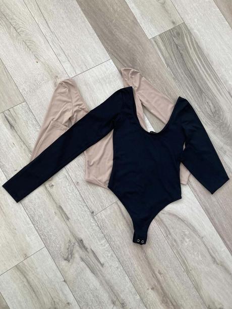 Body krémové  +  čierne, xs
