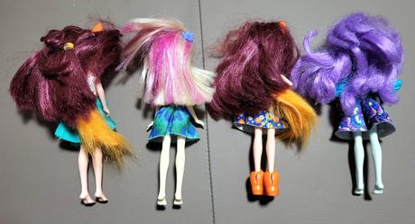 Balík 4 bábik enchantimals (mattel),