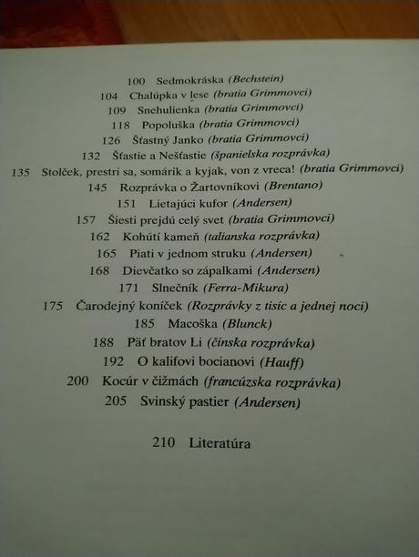 Snehulienka a iné rozprávky,