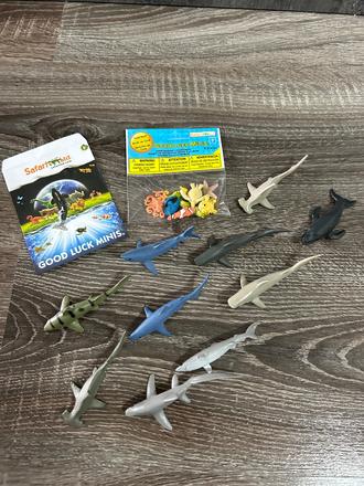 Safari ltd - sada postaviciek morske zvierata,