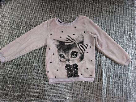 Mikina mačička, h&m,122