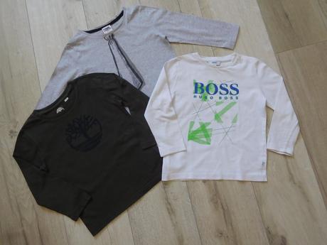 Tričko bavlnené dlhý rukáv- 4 rokov, 104 veľkosť., hugo boss,104