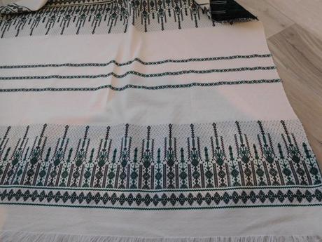 Retro prehoz na posteľ   123 x 222 cm,, 