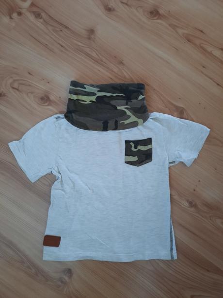 Tričko s nákrčnikovým golierom, rebel,116