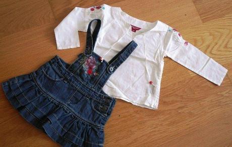 Riflová suknička na 2 roky guess, guess,92