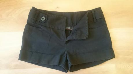Čierne šortky, new look,38