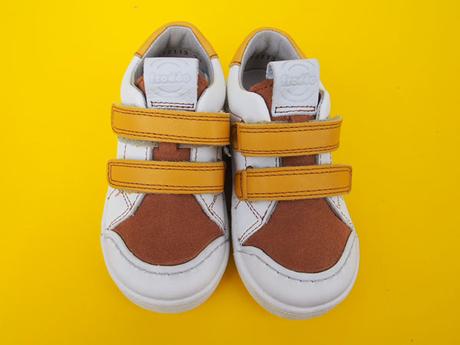 Detské kožené topánky froddo white/cognac, froddo,21 / 22 / 26 / 30