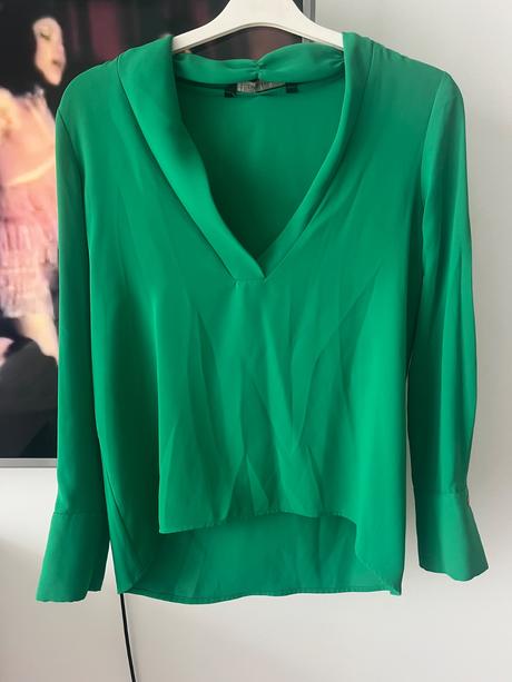 Zelena letna bluzka, zara,xs