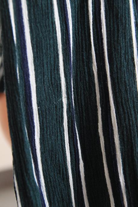 Tmavo zelená blúzka, l, l