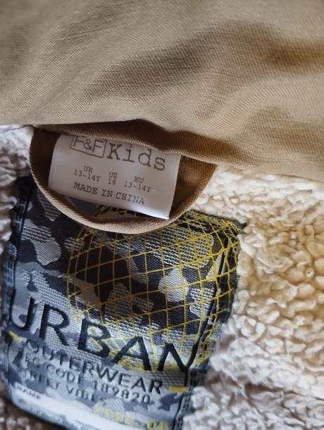 Zimná bunda pre chlapca 2v1, f&f,158