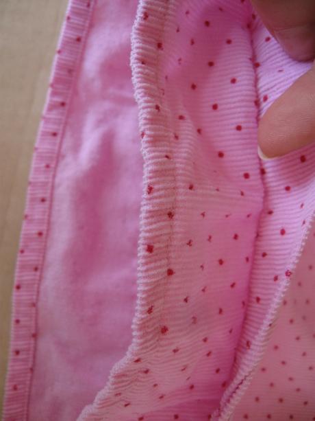 Dievčenské jemnomenšestrové bodkované tričko, 80