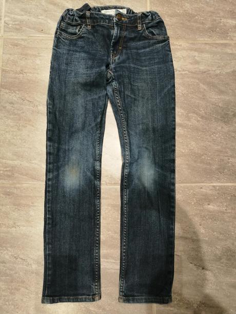 Džínsy lindex v134,8-9r.,elastické, lindex,134