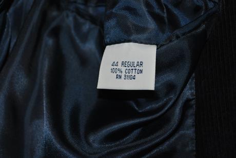 Pánske tmavomodré sako, xl