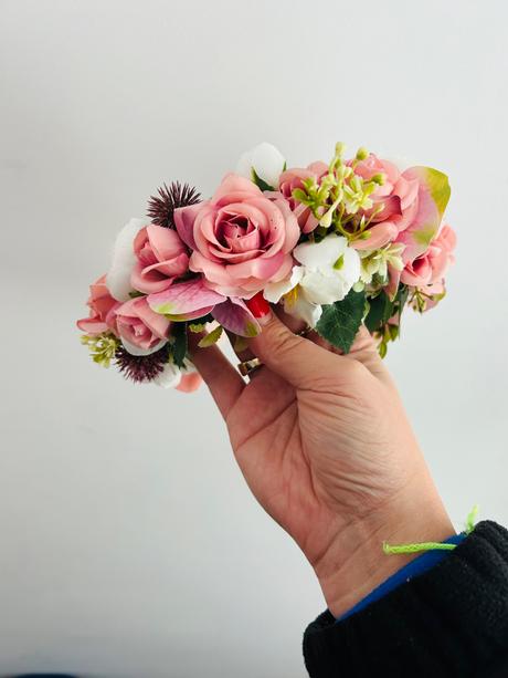 Spoločenské kvetované šaty l/xl, 44