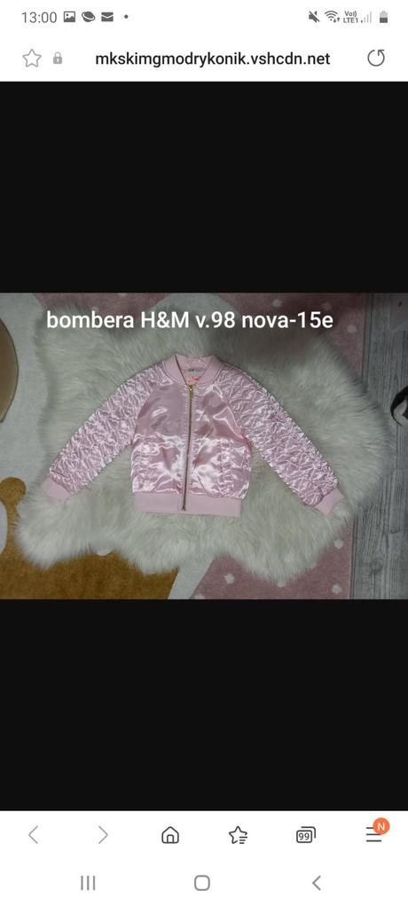 Bombera hm, h&m,98