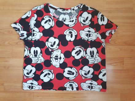 Tričko mickey 158/164, h&m,158