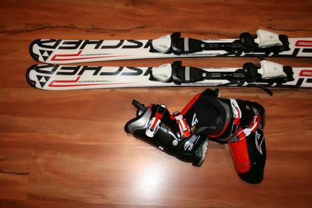 Lyže fischer, fischer,120-129 cm