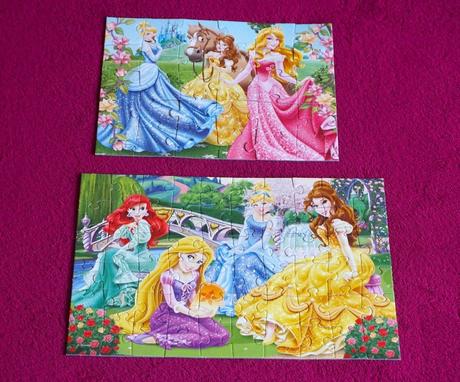 Puzzle disney princezné,