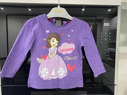 Dievčenské tričko velk.80, disney,80