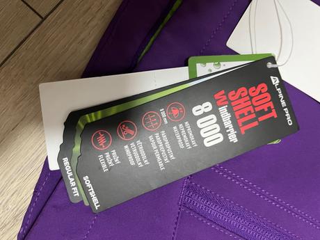 Soft shellova bunda, alpine pro,xs