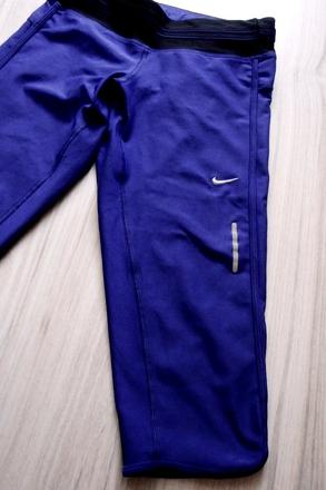 Modré elastické trištvrťáky zn. nike, v. xs/s, nike,s