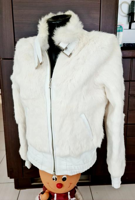 Kozena bunda s pravou kozusinkou, s