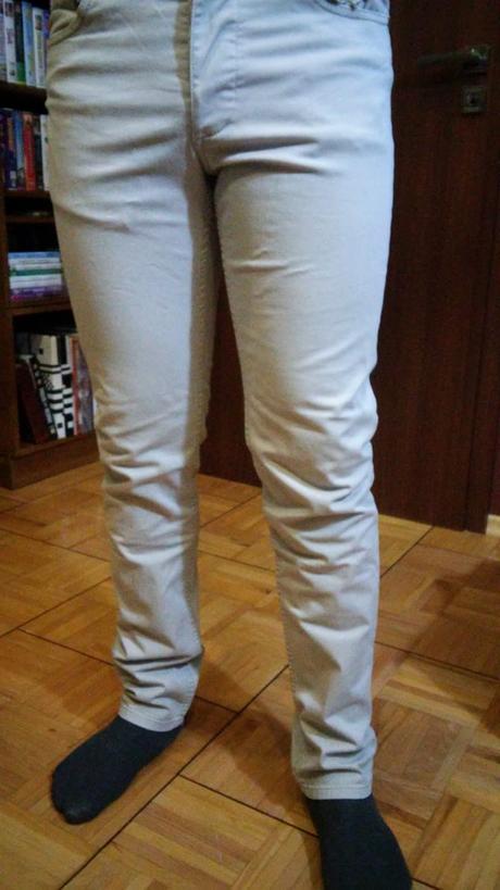 Pánske béžové rifle h&m, veľ. 31, h&m,32