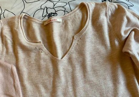 Kvalitný elegantný svetrík camaieu v. s/m, camaieu,s