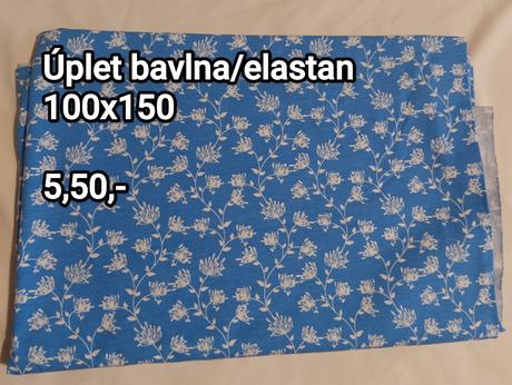 Rozpredávam látky na šitie, 