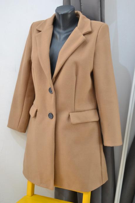 Béžový kabát m, m