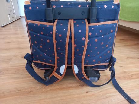 Školská taška na kolieskach tanns s peračníkom, 