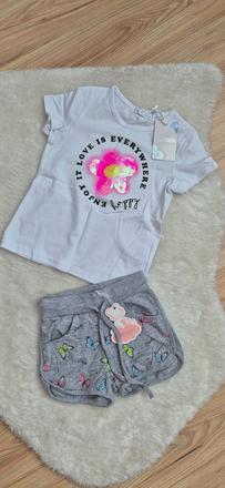 Dievčenský letný set + kabelka zdarma, 104