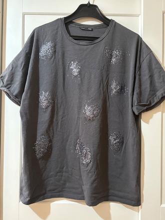 Zara tričko sivé xl, zara,xl