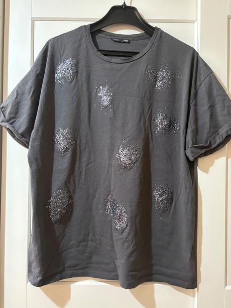 Zara tričko sivé xl, zara,xl