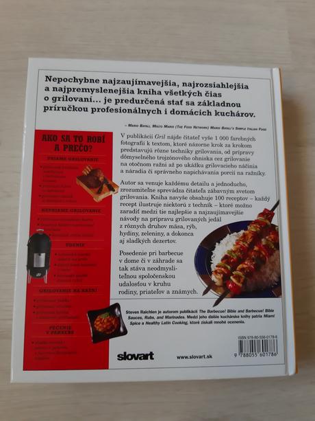 Kniha grilovanie,