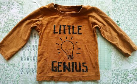 Okrovo hnedé tričko genius, matalan, 74-80 cm, matalan,80