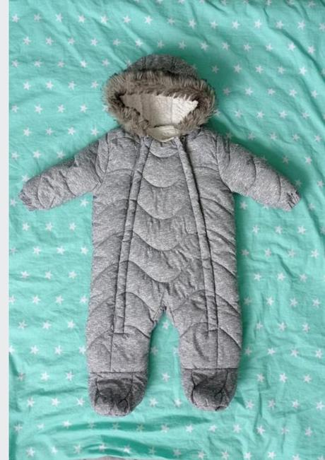 Zimný overal s rukavičkami, f&f,68