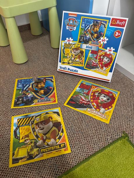 Puzzle labková patrola, 