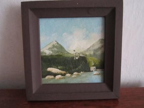 Rúčne maľovaná miniatúra,