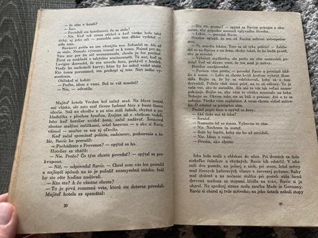 Víťazný oblúk remarque erich maria- prvé vyd.1963,