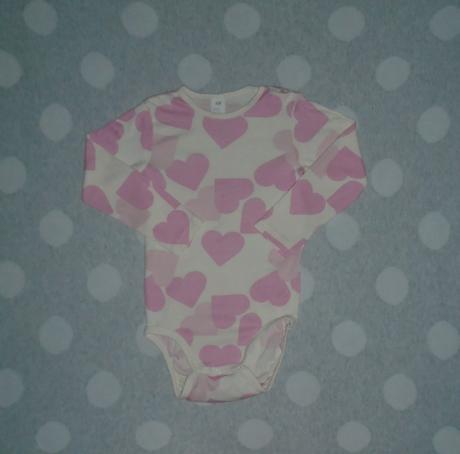 Srdiečkové body na 3 až 4 roky, h&m,104