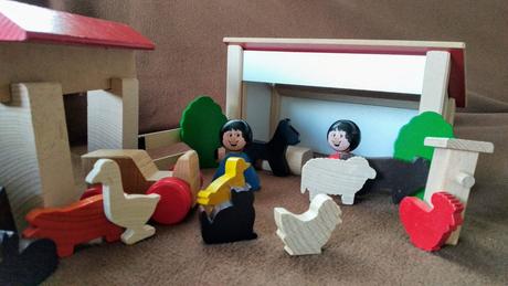 Drevená farma pre malkáčov, 