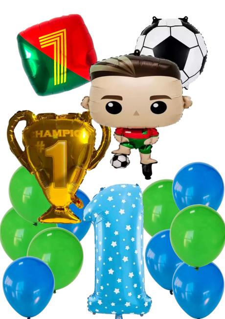 Futbalové balóny ronaldo- až 14/15/16 kusov,