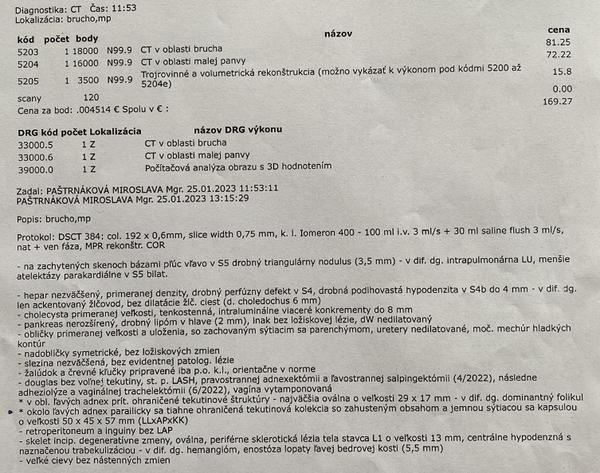 Je naozaj výsledok môjho CT v poriadku?