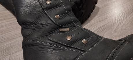 Kožené čižmy s membránou, richter,34