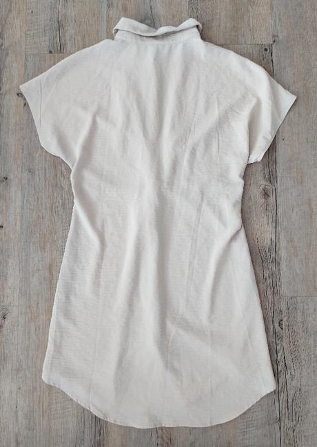 Krémové letné šaty, 38