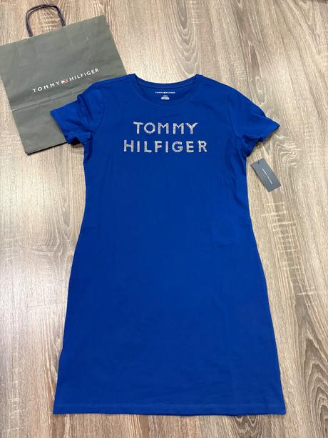 Tommy hilfiger letné šaty s kamienkami s, tommy hilfiger,s